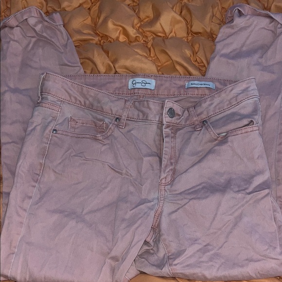 Jessica Simpson Lavender Skinny Jeans - Picture 3 of 3